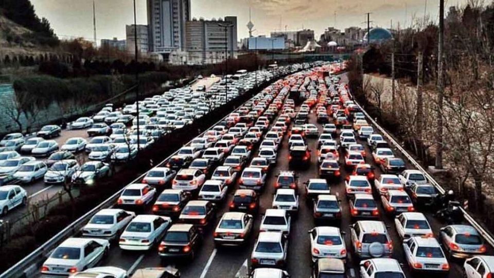 ترافیک نیمه سنگین در جاده چالوس و آزادراه تهران - شمال