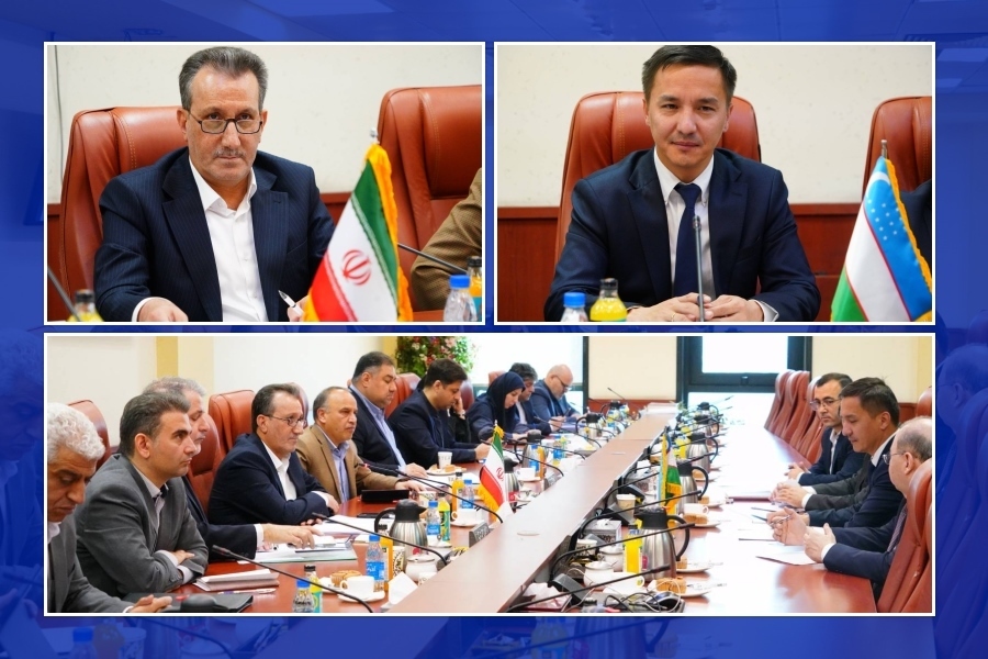 دیدار معاون اول وزیر حمل و نقل ازبکستان با معاون حمل و نقل وزیر راه و شهرسازی و سرپرست سازمان بنادر و دریانوردی