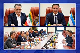 دیدار معاون اول وزیر حمل و نقل ازبکستان با معاون حمل و نقل وزیر راه و شهرسازی و سرپرست سازمان بنادر و دریانوردی