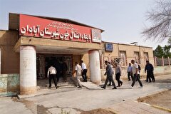 اهدای خون کارکنان بندر آبادان به آسیب دیدگان بندر شهید رجایی